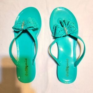 Turquoise Sandals